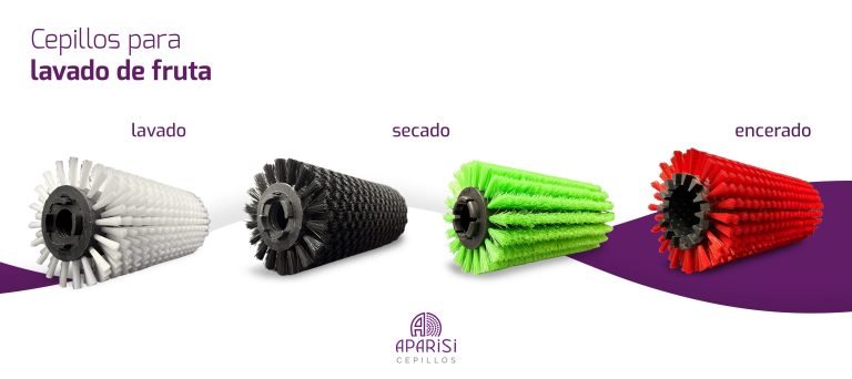Cepillos para el tratamiento de frutas